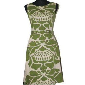 Tabitha Green and Cream Patterned Dress